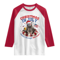 Raccoon 250th Anniversary Raglan Shirt Christmas in July
