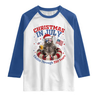 Raccoon 250th Anniversary Raglan Shirt Christmas in July
