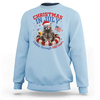 Raccoon 250th Anniversary Sweatshirt Christmas in July