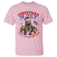 Raccoon 250th Anniversary T Shirt Christmas in July