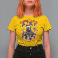 Raccoon 250th Anniversary T Shirt For Women Christmas in July