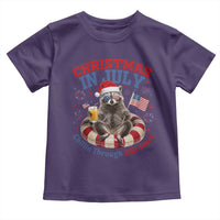 Raccoon 250th Anniversary Toddler T Shirt Christmas in July