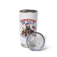 Raccoon 250th Anniversary Tumbler Cup Christmas in July