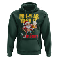 Mid-Year Report Still Naughty Hoodie Funny Santa Christmas In July