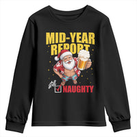 Mid-Year Report Still Naughty Youth Sweatshirt Funny Santa Christmas In July