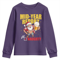 Mid-Year Report Still Naughty Youth Sweatshirt Funny Santa Christmas In July