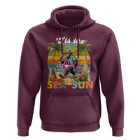 Hawaiian Bigfoot Christmas In July Hoodie Tis The Sea-Sun