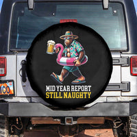 Mid-Year Report Still Naughty Spare Tire Cover Funny Bigfoot Drinking Beer Christmas in July