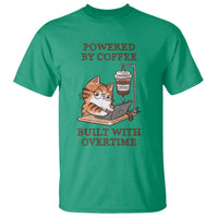 Funny Cat Drinking Coffee T Shirt I Dont Care What Day It Is Its Early I Want Coffee - Wonder Print Shop
