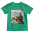 Funny Cat Riding Shark Toddler T Shirt Fishing Fisherman Ocean Lover Humor - Wonder Print Shop