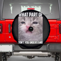 Funny Math Cat Lover Spare Tire Cover What Part Of Do Not You Understand - Wonder Print Shop