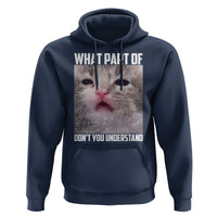 Funny Math Cat Lover Hoodie What Part Of Do Not You Understand - Wonder Print Shop