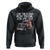 Truck Driver American Flag Hoodie On The Road For Them Always For Them Trucker Life - Wonder Print Shop