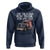 Truck Driver American Flag Hoodie On The Road For Them Always For Them Trucker Life - Wonder Print Shop