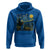 Cute Cat Starry Night Hoodie Kitty Lovers - Wonder Print Shop