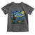 Cute Cat Starry Night Toddler T Shirt Kitty Lovers - Wonder Print Shop