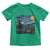Cute Cat Starry Night Toddler T Shirt Kitty Lovers - Wonder Print Shop