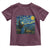 Cute Cat Starry Night Toddler T Shirt Kitty Lovers - Wonder Print Shop