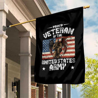 US Army Veteran Tribute Garden Flag American Flag Angel Soldier Memorial - Wonder Print Shop