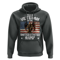 US Army Veteran Tribute Hoodie American Flag Angel Soldier Memorial - Wonder Print Shop