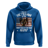 US Army Veteran Tribute Hoodie American Flag Angel Soldier Memorial - Wonder Print Shop