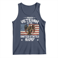 US Army Veteran Tribute Tank Top American Flag Angel Soldier Memorial - Wonder Print Shop