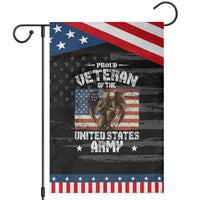 US Army Veteran Tribute Garden Flag American Flag Angel Soldier Memorial