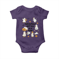Funny Duck Ghost Halloween Baby Onesie Most Definitely Not All In A Row - Wonder Print Shop