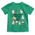 Funny Duck Ghost Halloween Toddler T Shirt Most Definitely Not All In A Row - Wonder Print Shop