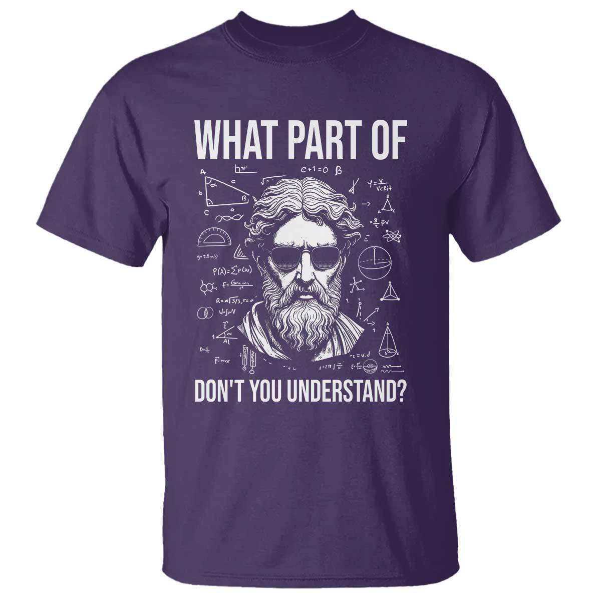Funny Math Teacher T Shirt What Part Of Do Not You Understand - Wonder Print Shop