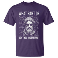 Funny Math Teacher T Shirt What Part Of Do Not You Understand - Wonder Print Shop
