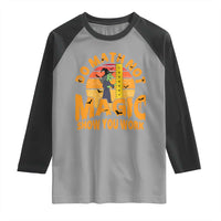 Funny Math Teacher Raglan Shirt Do Math Not Magic Show Your Work Back To School - Wonder Print Shop
