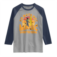 Funny Math Teacher Raglan Shirt Do Math Not Magic Show Your Work Back To School - Wonder Print Shop
