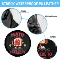 Funny School Math Teacher Spare Tire Cover Math Is My Jam And I Am Here To Spread It - Wonder Print Shop