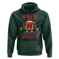 Funny School Math Teacher Hoodie Math Is My Jam And I Am Here To Spread It - Wonder Print Shop