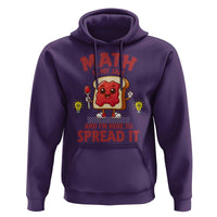 Funny School Math Teacher Hoodie Math Is My Jam And I Am Here To Spread It - Wonder Print Shop