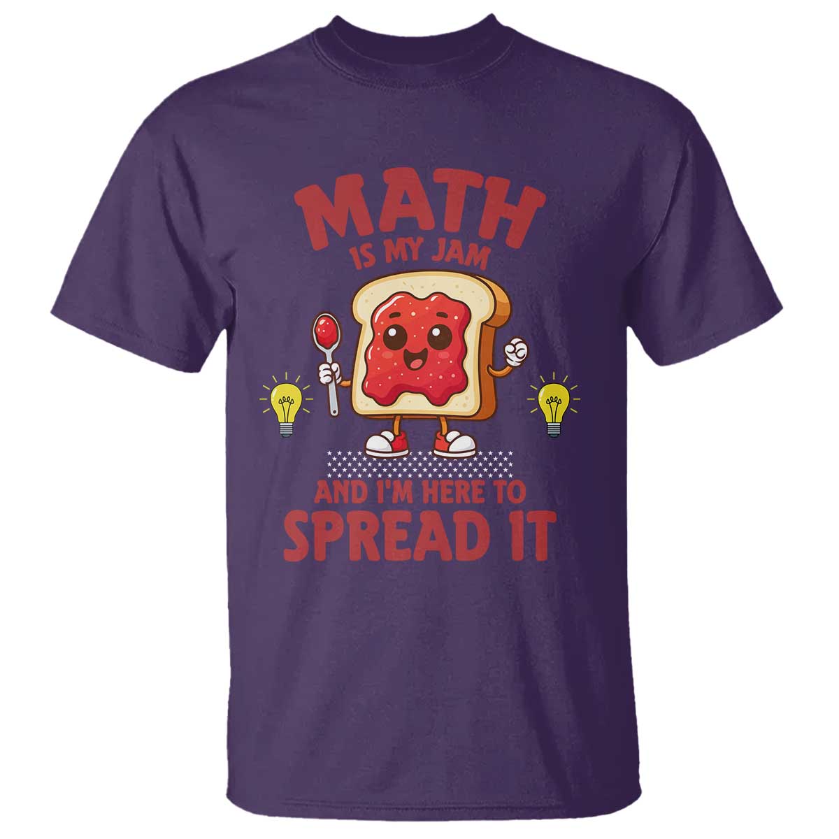 Funny School Math Teacher T Shirt Math Is My Jam And I Am Here To Spread It - Wonder Print Shop