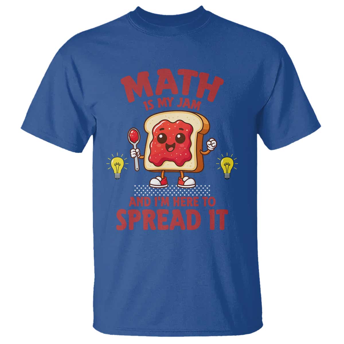 Funny School Math Teacher T Shirt Math Is My Jam And I Am Here To Spread It - Wonder Print Shop