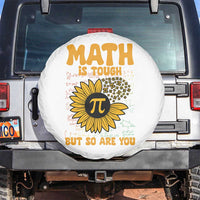 Funny Math Teacher Back To School Spare Tire Cover Math Is Tough But So Are You - Wonder Print Shop