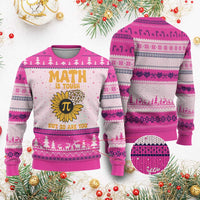 Funny Math Teacher Back To School Ugly Christmas Sweater Math Is Tough But So Are You - Wonder Print Shop