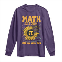 Funny Math Teacher Back To School Long Sleeve Shirt Math Is Tough But So Are You - Wonder Print Shop