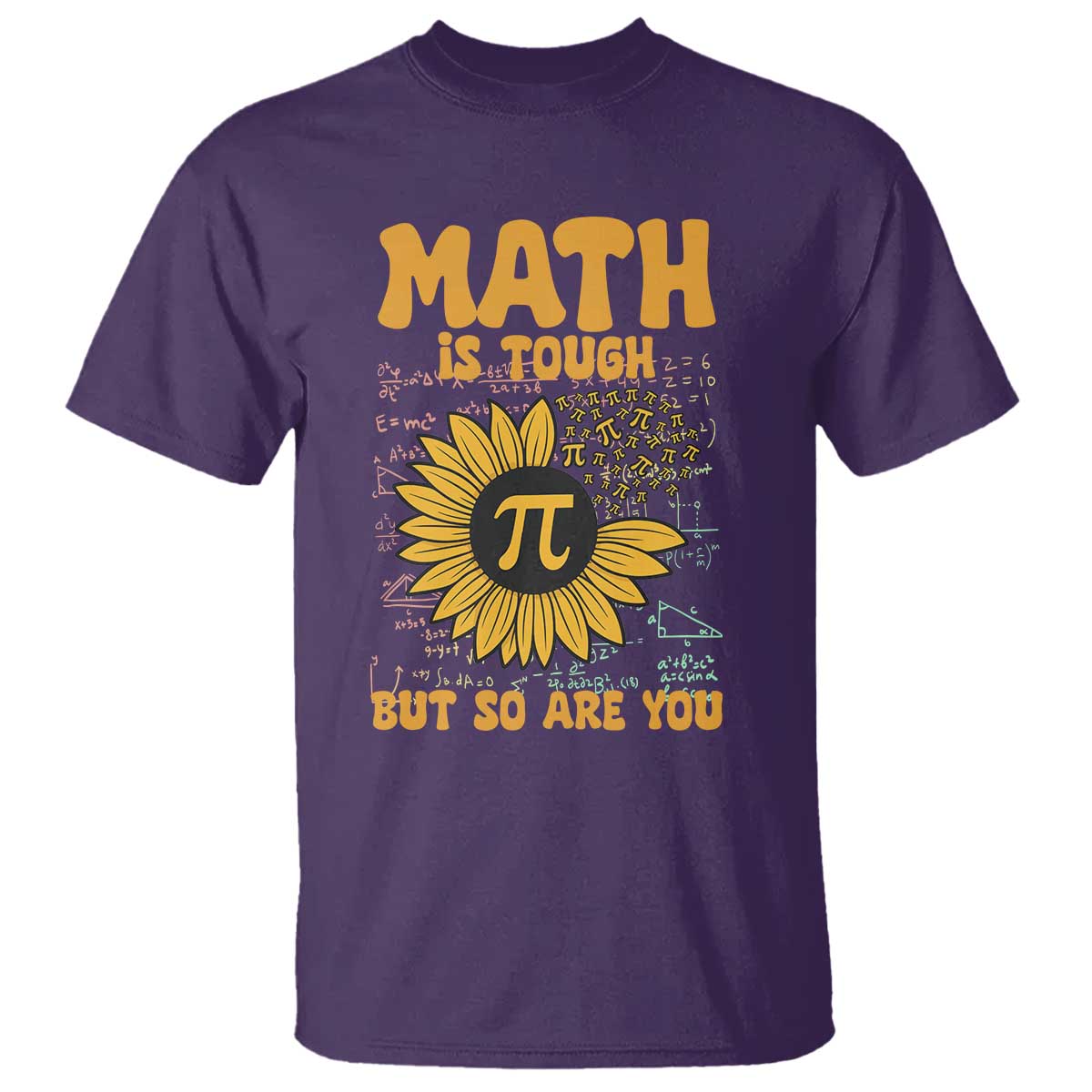 Funny Math Teacher Back To School T Shirt Math Is Tough But So Are You - Wonder Print Shop