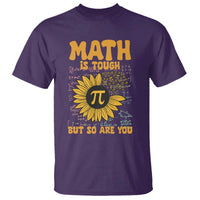 Funny Math Teacher Back To School T Shirt Math Is Tough But So Are You - Wonder Print Shop