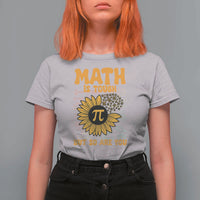 Funny Math Teacher Back To School T Shirt For Women Math Is Tough But So Are You - Wonder Print Shop