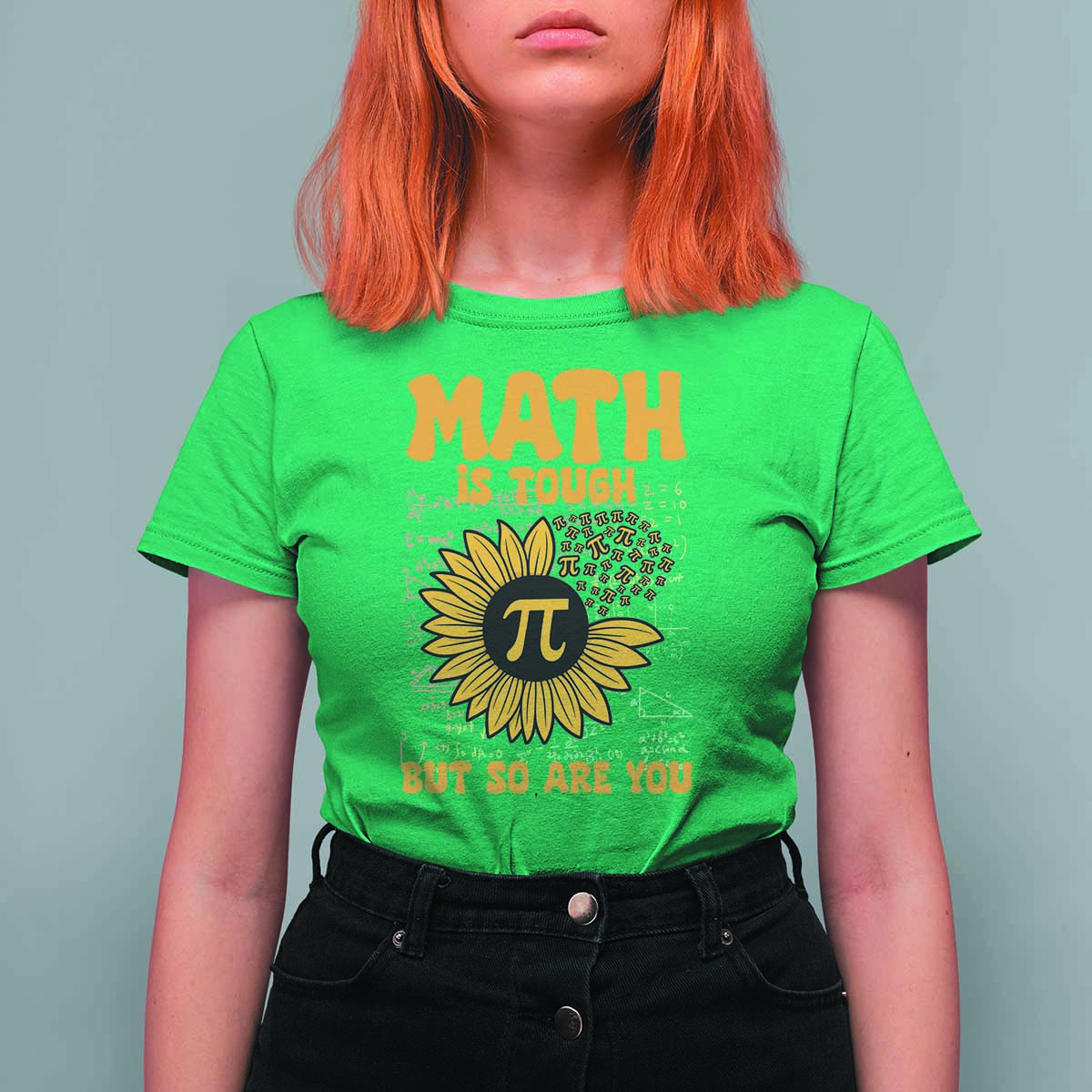 Funny Math Teacher Back To School T Shirt For Women Math Is Tough But So Are You - Wonder Print Shop
