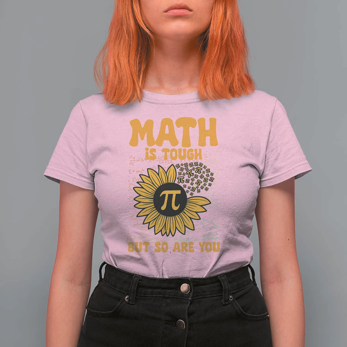 Funny Math Teacher Back To School T Shirt For Women Math Is Tough But So Are You - Wonder Print Shop