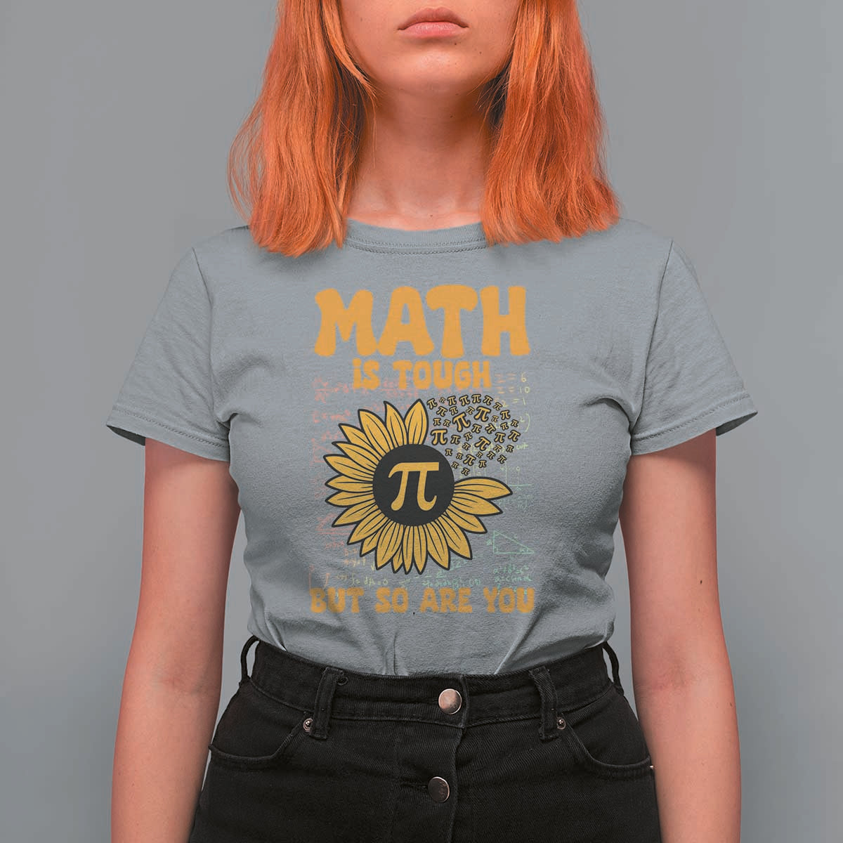 Funny Math Teacher Back To School T Shirt For Women Math Is Tough But So Are You - Wonder Print Shop