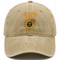 Funny Math Teacher Back To School Washed Cotton Baseball Cap Math Is Tough But So Are You
