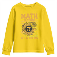 Funny Math Teacher Back To School Youth Sweatshirt Math Is Tough But So Are You - Wonder Print Shop