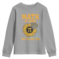 Funny Math Teacher Back To School Youth Sweatshirt Math Is Tough But So Are You - Wonder Print Shop